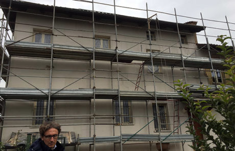 Facciata Ventilata al fine di risanamento estetico - Abitazione Privata - Montechiaro d'Asti (AT)
