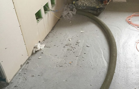 Insufflaggio bagni prefabbricati con fibra di cellulosa - Struttura Sanitaria - Castel Rocchero (AT)