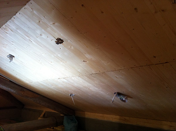 Insufflaggio tetto con fibra di cellulosa - Abitazione Privata - Loazzolo (AT)